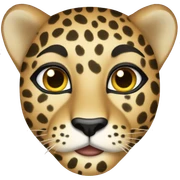 glamour leopard  sticker