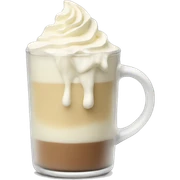 Hot white chocolate  sticker