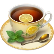 Tea  sticker