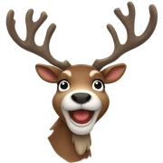 reindeer  sticker