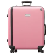 Pink beis luggage sticker