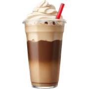 Chocolate iced latte sticker