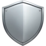 silver shield sticker