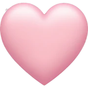 pastel pink heart sticker