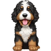 Bernedoodle sticker