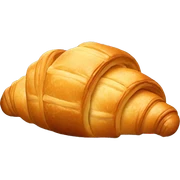 Croissant sticker