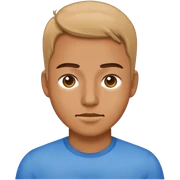 blue shirt sticker