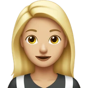 Mujer rubia con gato negro  sticker