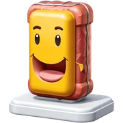  paris art city SPAM meat jeff koons style sculpture arty landscape  sticker