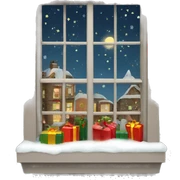 Christmas window sticker