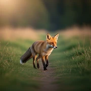 Fox sticker