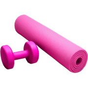 Pink pilates sticker