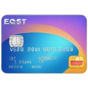 Credit card sticker