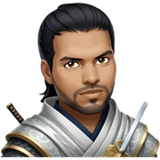Moonlit Samurai sticker