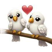 love birds sticker
