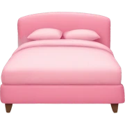 Pink bed sticker