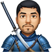 Samurai Defender sticker