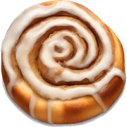 Cinnamon roll sticker