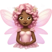 Pink fairy  sticker