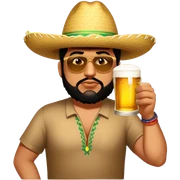 Cerveza Drinker sticker