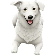 dog enjoying the outdoors sticker