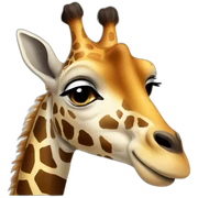 Girafe sticker