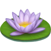 Water lily sticker