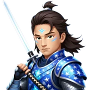 Celestial Samurai sticker