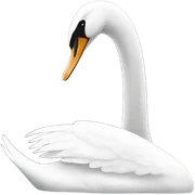 Swan sticker