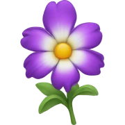 Flower sticker