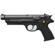 toy gun sticker