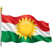 Kurdistan flag  sticker