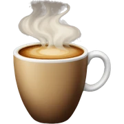 Small cup of coffee sticker