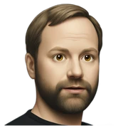 Yorgos Lanthimos portrait sticker
