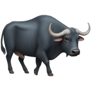 Water buffalo sticker