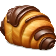 Chocolate croissant  sticker