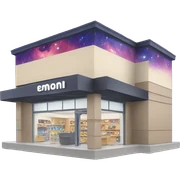 Galaxy store sticker