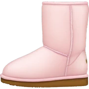 light pink uggs sticker