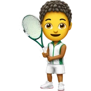 Tennis sticker