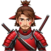 Battle-Ready Samurai sticker