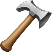 Hammer sticker