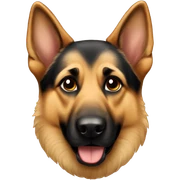 German Shepard sticker