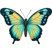 Butterfly sticker