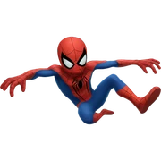 Spiderman swimming sticker