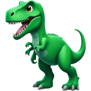 Green Trex sticker