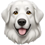 Great Pyrenees dog breed sticker
