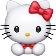 Normal hello kitty sticker