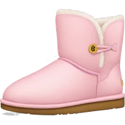 light pink uggs sticker