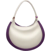 Eggplant handbag sticker