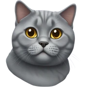 british shorthair cat sticker